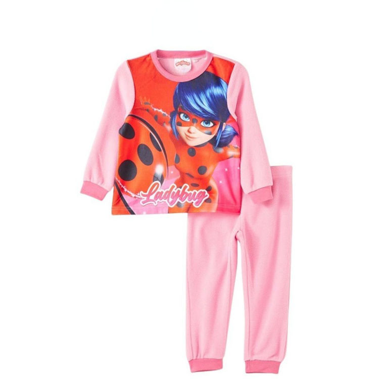 Picture of MIR23 GIRLS MIRACULOUS TWO PIECE THERMAL FLEECY PYJAMA